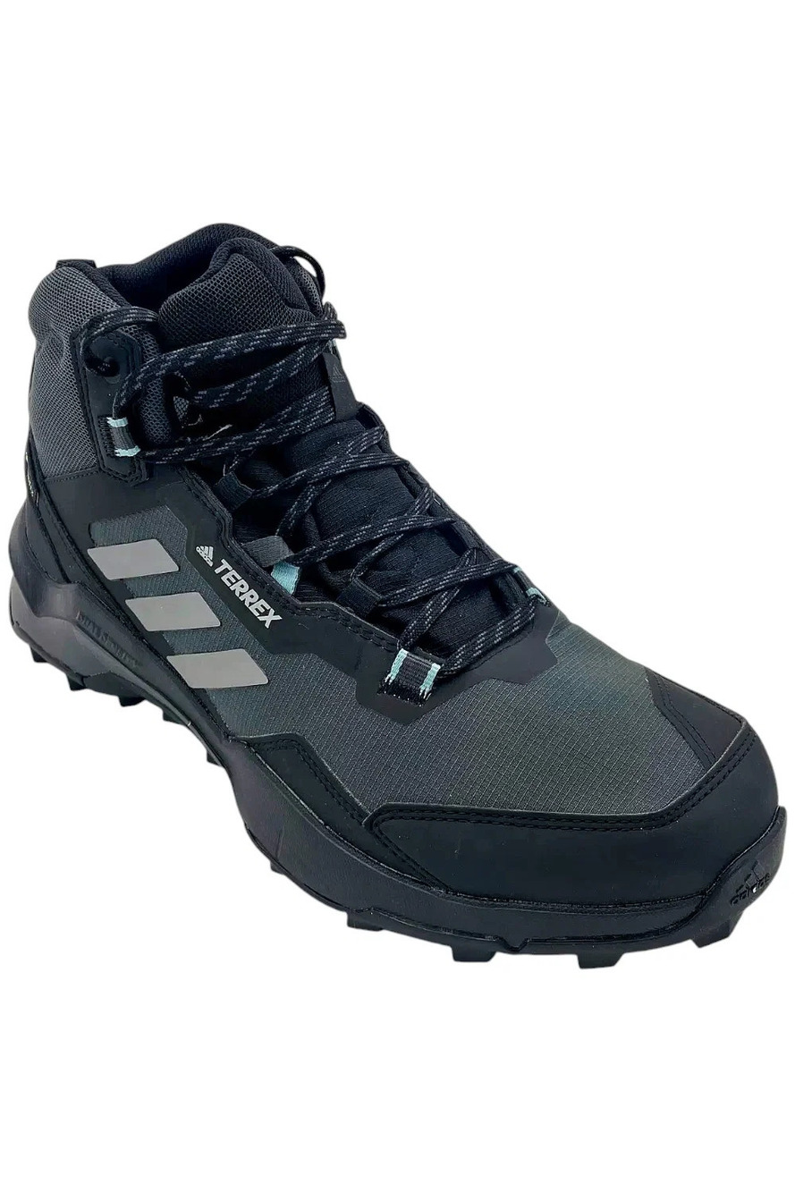 Adidas Women' Terrex AX4 Mid Hiking Boot Black/Grey/Mint Ton - Medium